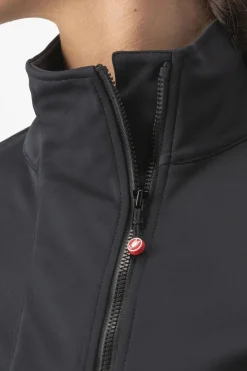Discount Castelli Softshell Jas Transition 2 W Jacket Light Black