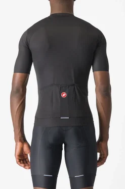 Online Castelli T-Shirt Elements Jersey Light Black
