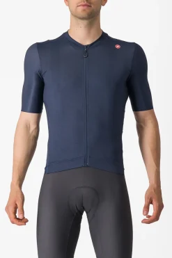 Sale Castelli T-Shirt Espresso Jersey Belgian Blue/Silver Moon