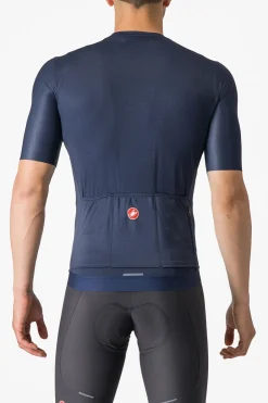Sale Castelli T-Shirt Espresso Jersey Belgian Blue/Silver Moon