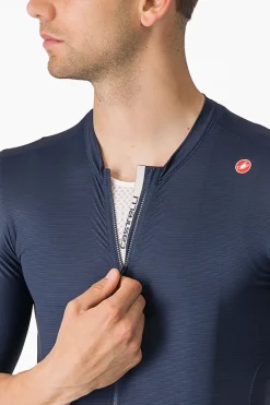 Sale Castelli T-Shirt Espresso Jersey Belgian Blue/Silver Moon