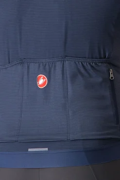 Sale Castelli T-Shirt Espresso Jersey Belgian Blue/Silver Moon