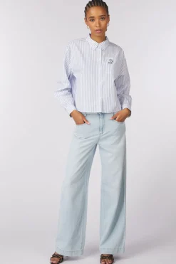 Fashion CKS Dames Jeans Jake Washed Blue