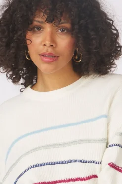 Trui Plotty-CKS Dames Fashion