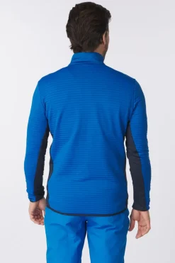 Fleece Man Ski Full Zip Striped Stretch Fleece-CMP Hot