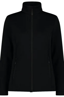 Fleece Woman Ski Full Zip Stretch Jacquard-CMP Outlet
