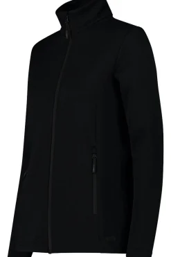 Fleece Woman Ski Full Zip Stretch Jacquard-CMP Outlet