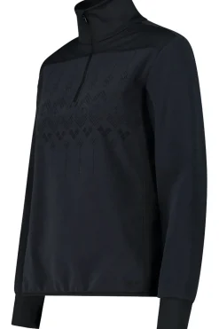 Best CMP Fleece Woman Ski Sweat Arctic Fleece Antracite