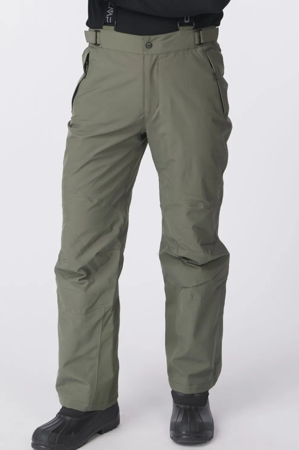 Outlet CMP Man Salopette Stretch Olive