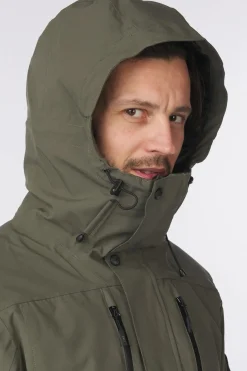 Best CMP Ski-Jas Man Ski Jacket Fix Hood Olive