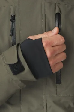 Best CMP Ski-Jas Man Ski Jacket Fix Hood Olive