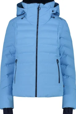 Sale CMP Ski-Jas Woman Ski Jacket Fix Hood Niagara