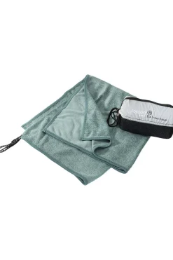 Discount Cocoon Handdoek Eco Travel Towel Nile Green