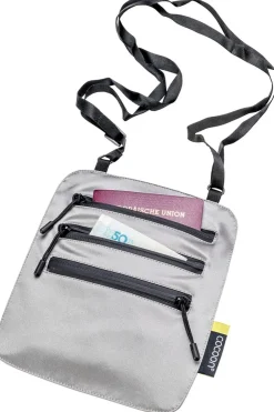 Hot Cocoon Portefeuille Secret Neck Wallet - Silk Sand Grey