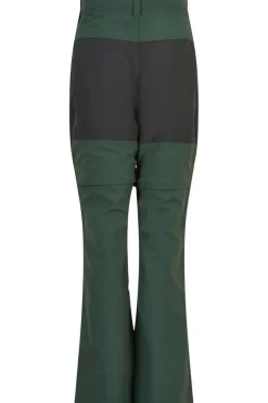 Outlet Color Kids Pants Zip Off Cilantro