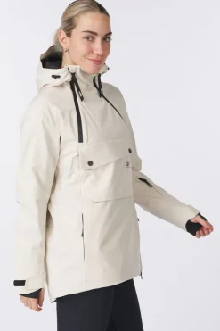 Best Colourwear Ski-Jas W Cake Anorak 2,0 Off-White