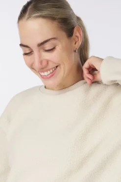 Trui W Snug Pile Crew-Colourwear Online