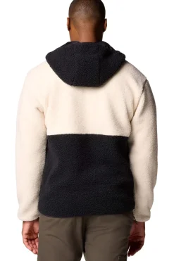 Clearance Columbia Fleece Backbowl™ II Remastered Full Zip Hoodie Chalk, Black