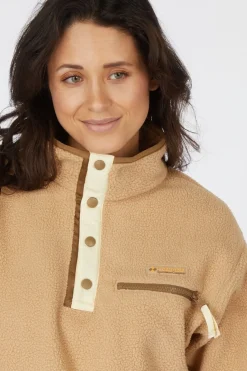 Hot Columbia Fleece Helvetia™ II Cropped Half Snap Canoe