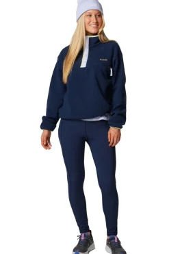 New Columbia Fleece Helvetia™ II Cropped Half Snap Collegiate Navy