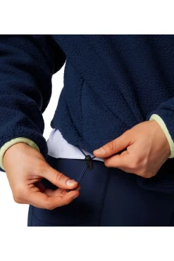 New Columbia Fleece Helvetia™ II Cropped Half Snap Collegiate Navy