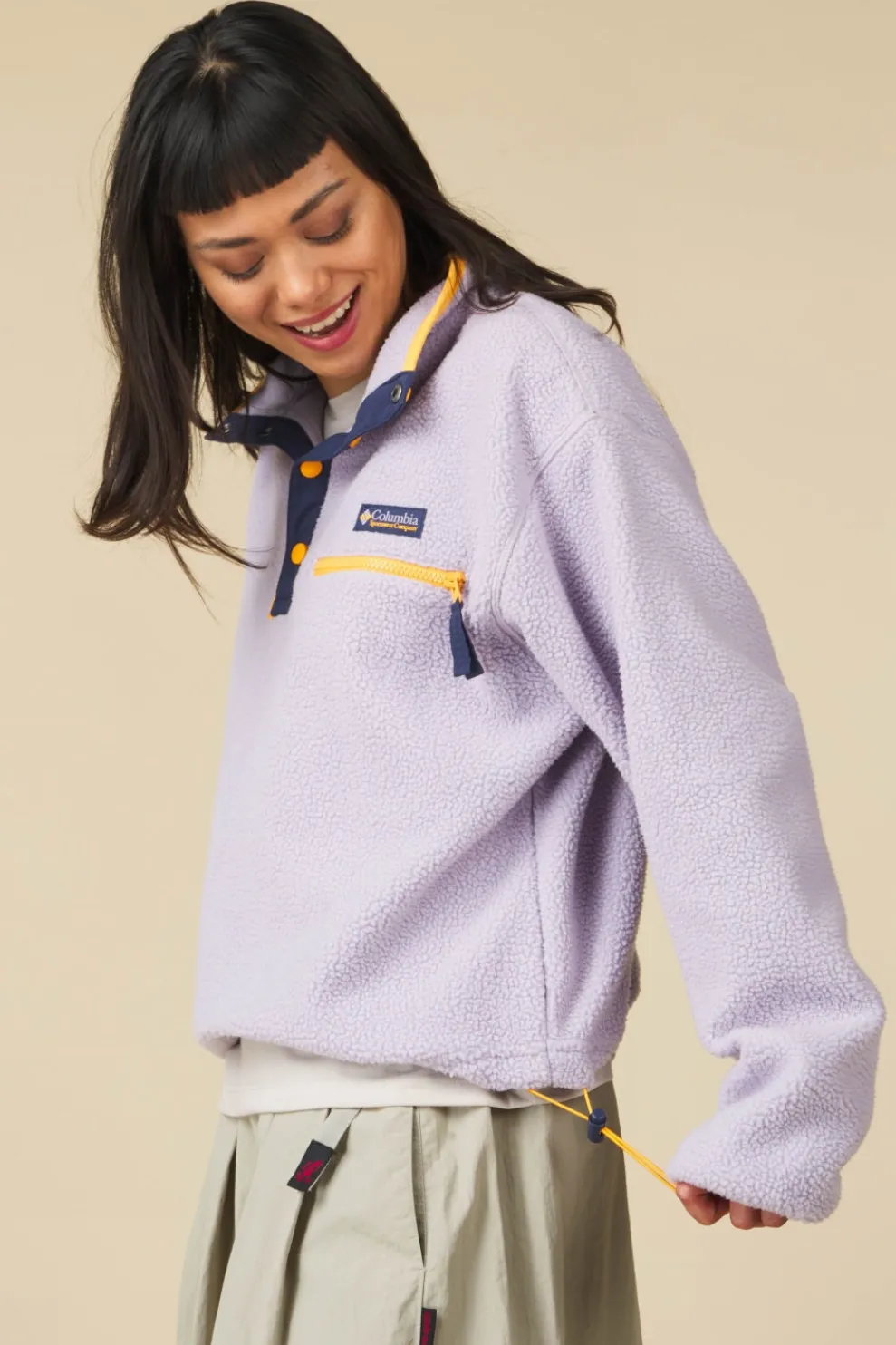 Online Columbia Fleece Helvetia™ II Cropped Half Snap Lavender Pearl