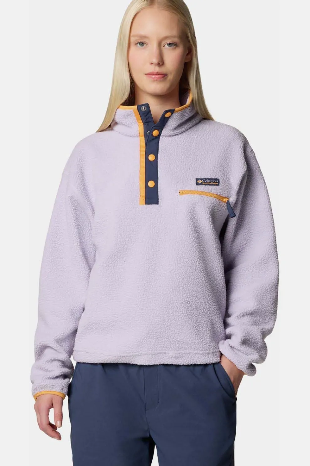 Online Columbia Fleece Helvetia™ II Cropped Half Snap Lavender Pearl