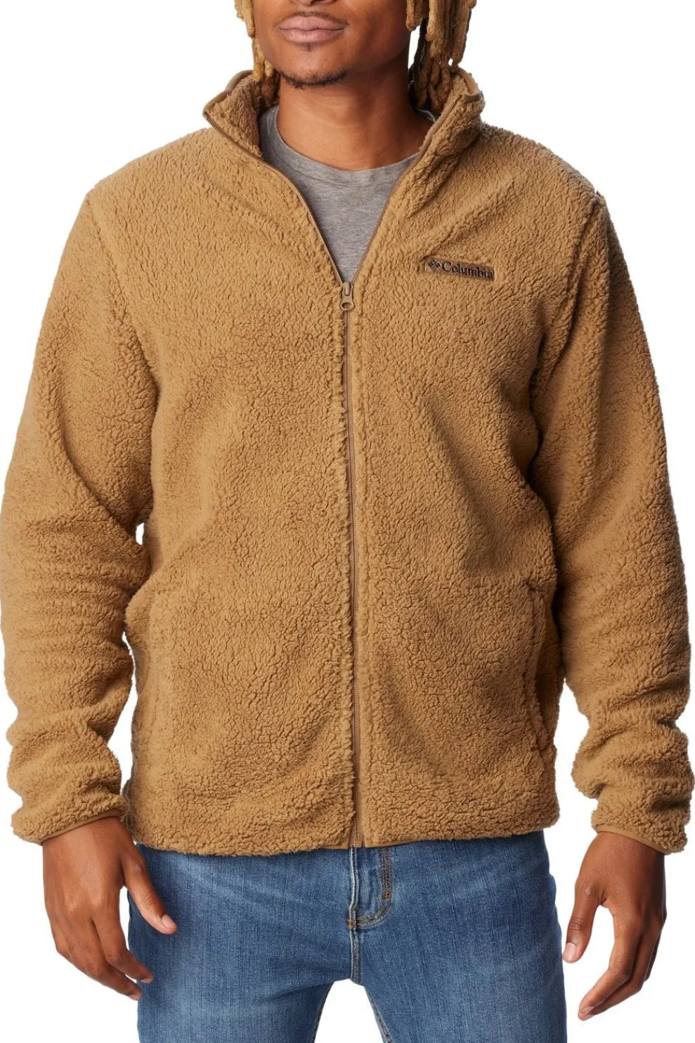 Outlet Columbia Fleece Rugged Ridge III Sherpa Full Zip Delta