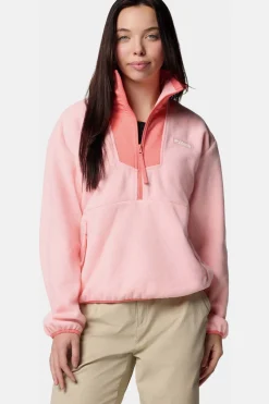 Outlet Columbia Fleece Sequoia Grove™ 1/2 Zip Pink Sand, Alpenglow