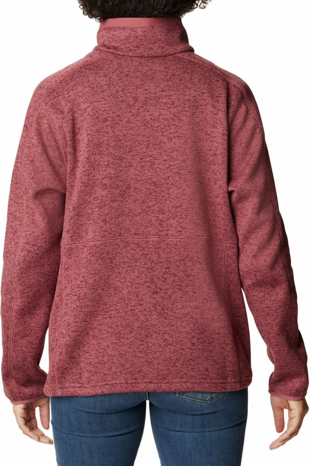 Best Columbia Fleece W Sweater Weather Full Zip Beetroot