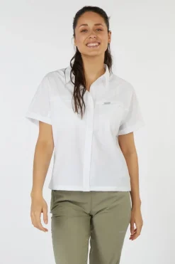 Fashion Columbia Hemd Boundless Trek™ Ss Button Up Ii White