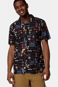 New Columbia Hemd Pine Canyon™ Short Sleeve Black/Assorted / Mixed