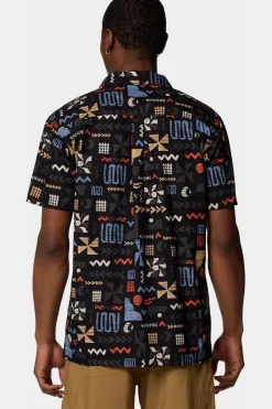 New Columbia Hemd Pine Canyon™ Short Sleeve Black/Assorted / Mixed