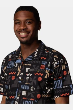 New Columbia Hemd Pine Canyon™ Short Sleeve Black/Assorted / Mixed