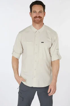 Best Columbia Hemd Silver Ridge™ Utility Lite Long Sleeve Dark Stone