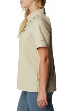 Clearance Columbia Hemd Silver Ridge Utility™ Ss Shirt Ancient Fossil