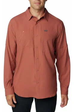 Sale Columbia Hemd Silver Ridge™ Utility Lite Long Sleeve Auburn