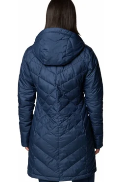 Hot Columbia Jas Heavenly Long Hdd Jacket Navy Blue/Dark Blue