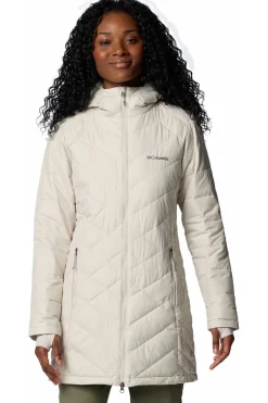 Best Columbia Jas Heavenly Long Hdd Jacket Ecru
