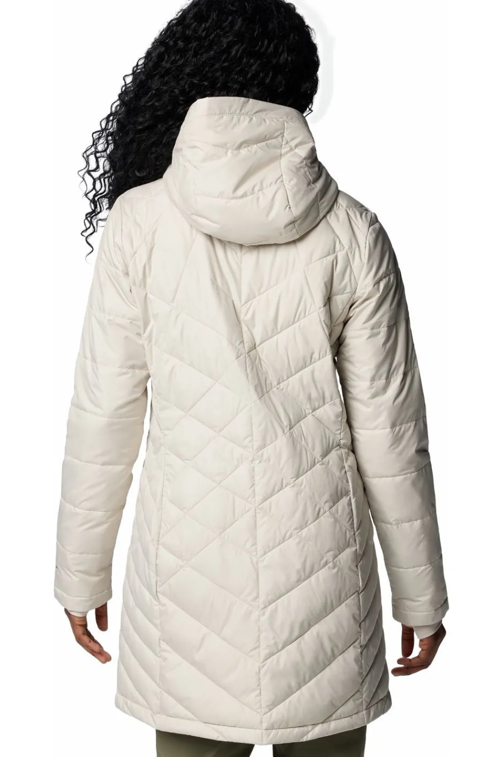 Best Columbia Jas Heavenly Long Hdd Jacket Ecru