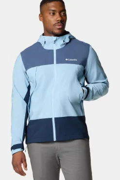 Clearance Columbia Regenjas Boulder Falls™ Jacket mid blue/dark blue