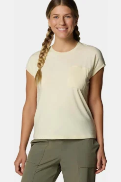 Discount Columbia T-Shirt Boundless Trek™ Short Sleeve Tee Lemon Wash