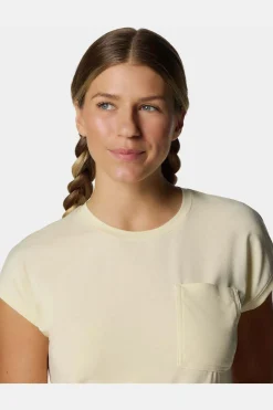 Discount Columbia T-Shirt Boundless Trek™ Short Sleeve Tee Lemon Wash