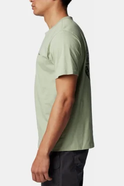 Outlet Columbia T-Shirt Rapid Ridge™ Back Graphic Tee II dark khaki/black