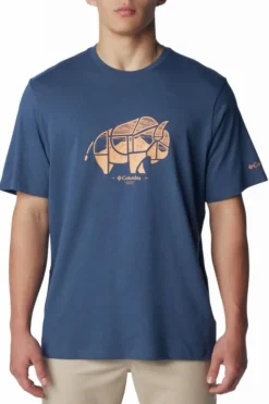 Discount Columbia T-Shirt Rockaway River™ Outdoor Ss Dark Mountain