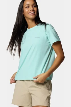 New Columbia T-Shirt Sun Trek™ Ss Ii Turquoise