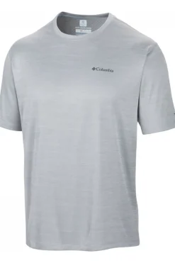 Clearance Columbia T-Shirt Zero Rules™ Short Sleeve Shirt light grey