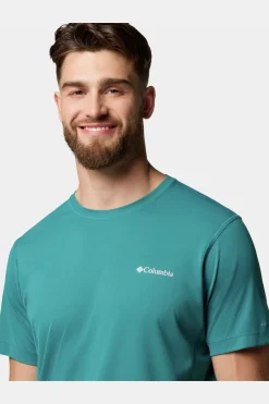 Online Columbia T-Shirt Zero Rules™ Light Ss Crew Petrol