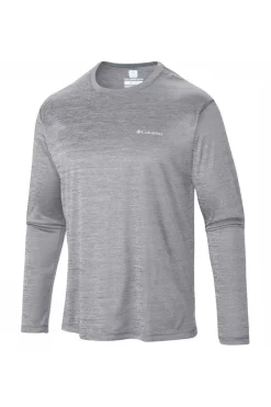 Hot Columbia Zero Rules™ Long Sleeve Shirt light grey