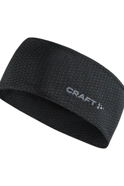 Discount Craft Hoofddeksel Mesh Nano Weight Headband black